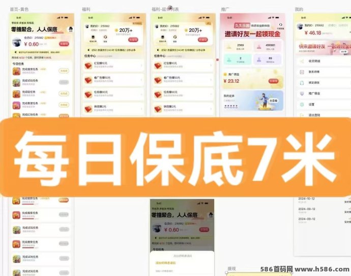 久久乐园：星空同款全新模式，零推广单机日赚50+