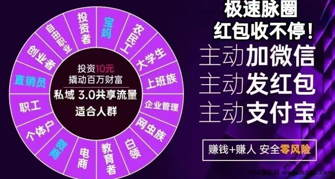 极速脉圈13号上线：限时优待，团队长欢迎对接！