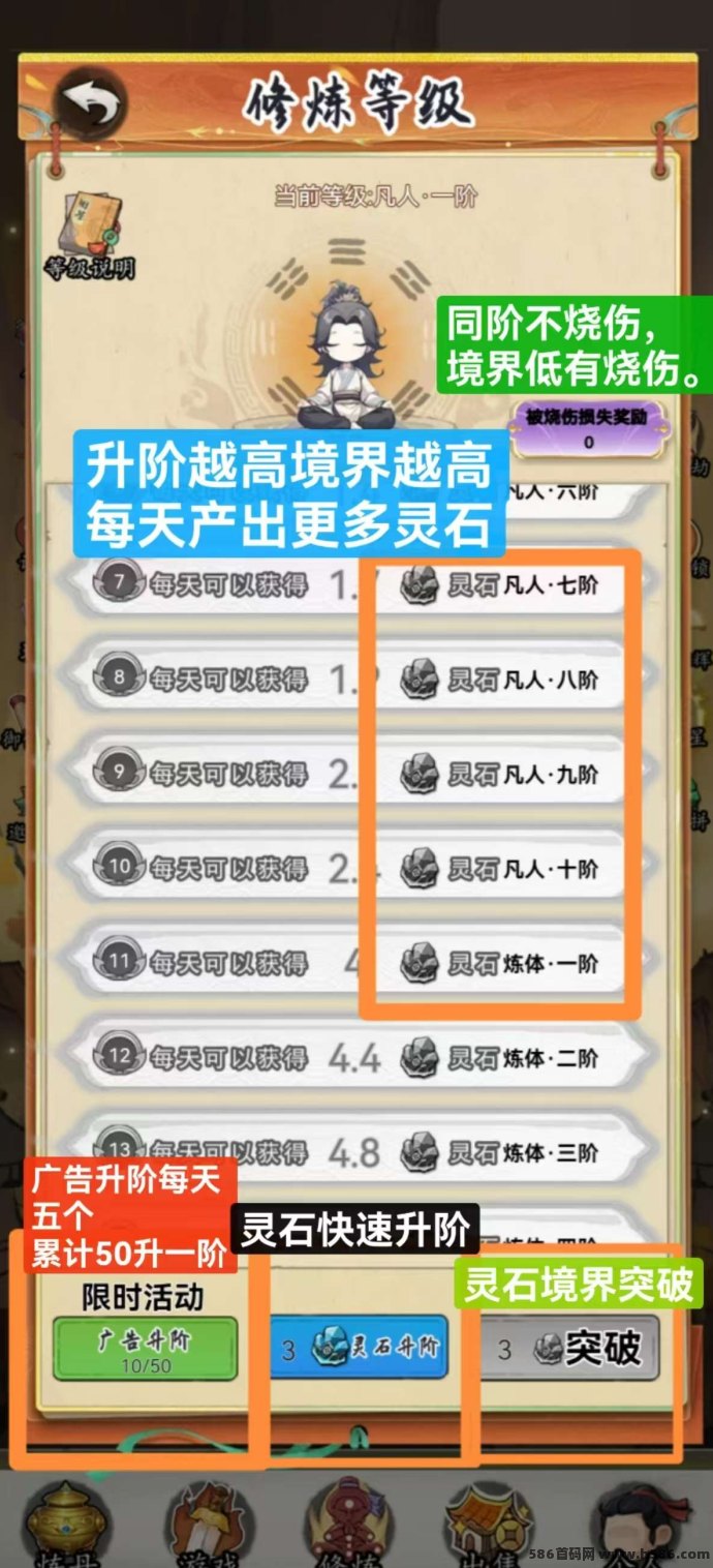 御仙纪2.0全新版本：零撸无试玩，畅玩无忧，高收益上墙模式震撼来袭