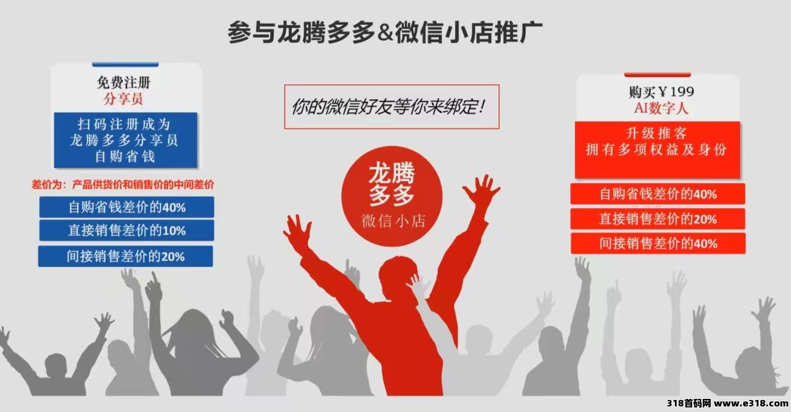 龙腾多多小店推客怎么做，零成本代理