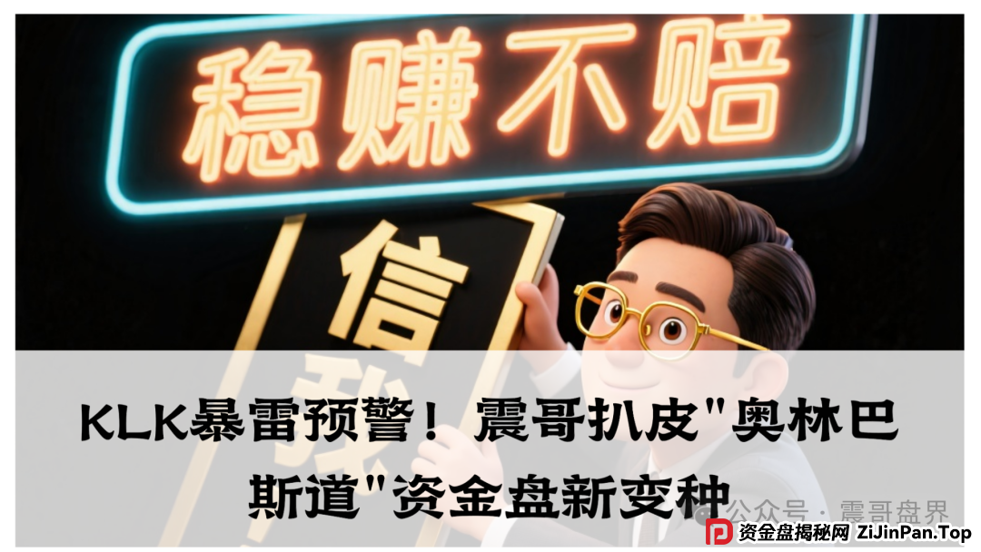 KLK暴雷预警！震哥扒皮＂奥林巴斯道＂资金盘新变种