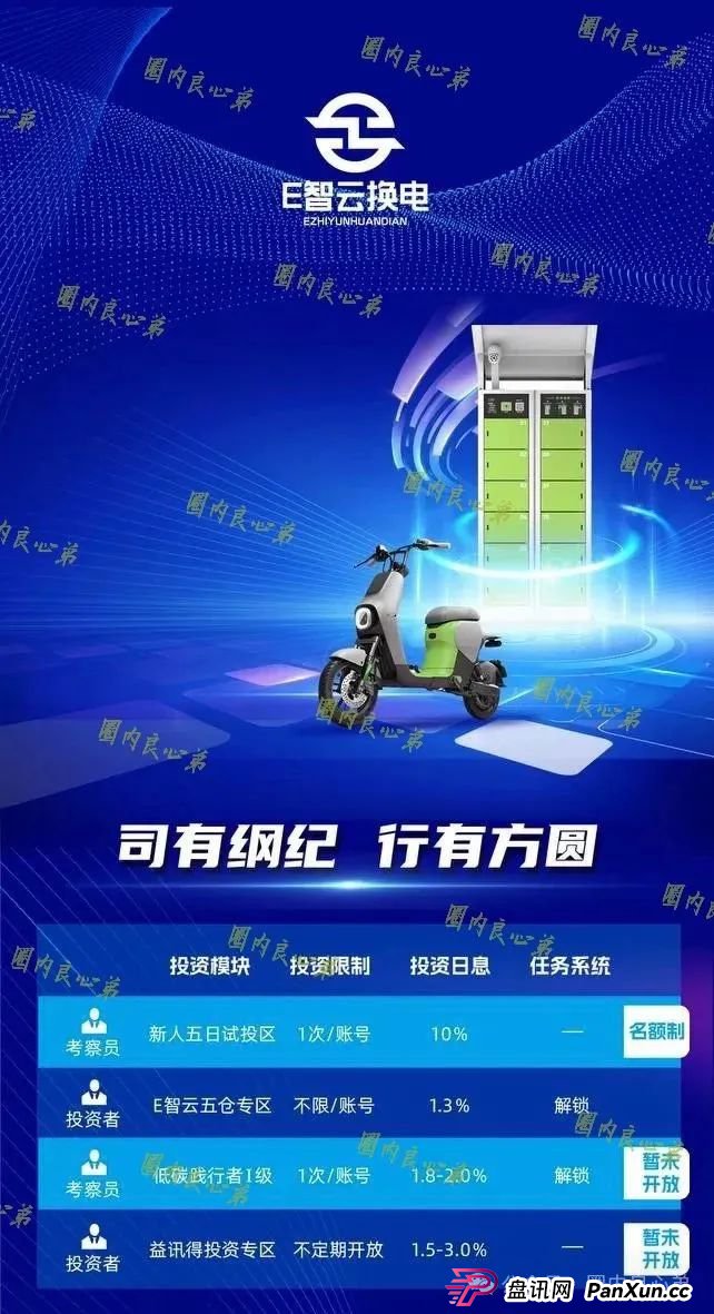 e智云成立多久了？新能源外衣下，E智云换电骗局包装，注意警惕。