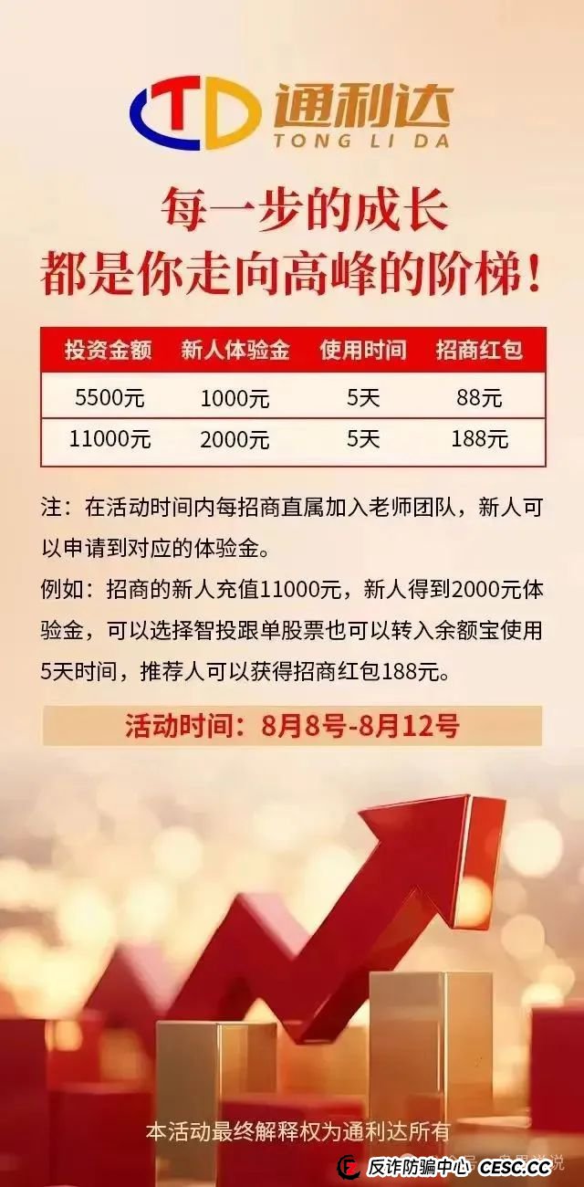 “通利达”股票跟单分红杀猪盘骗局,众益汇原班人马操盘,短命盘速撤。 “通利达”股票跟单分红杀猪盘骗局,众益汇原班人马操盘,短命盘速撤。