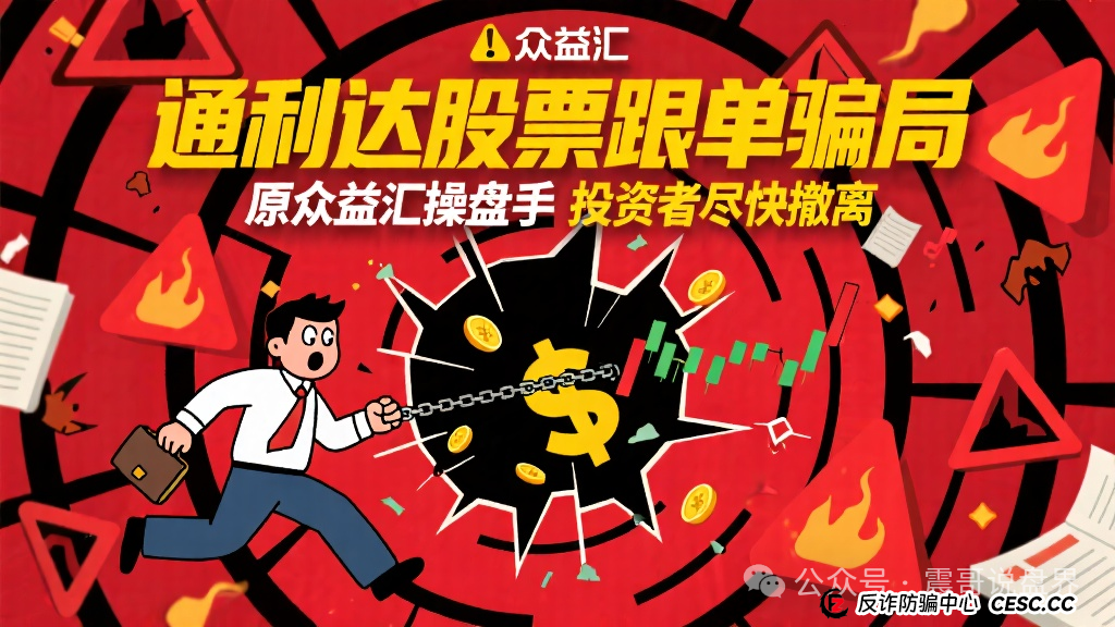 通利达股票跟单一轮圈资金盘骗局,原众益汇操盘,尽快撤离 通利达股票跟单一轮圈资金盘骗局,原众益汇操盘,尽快撤离