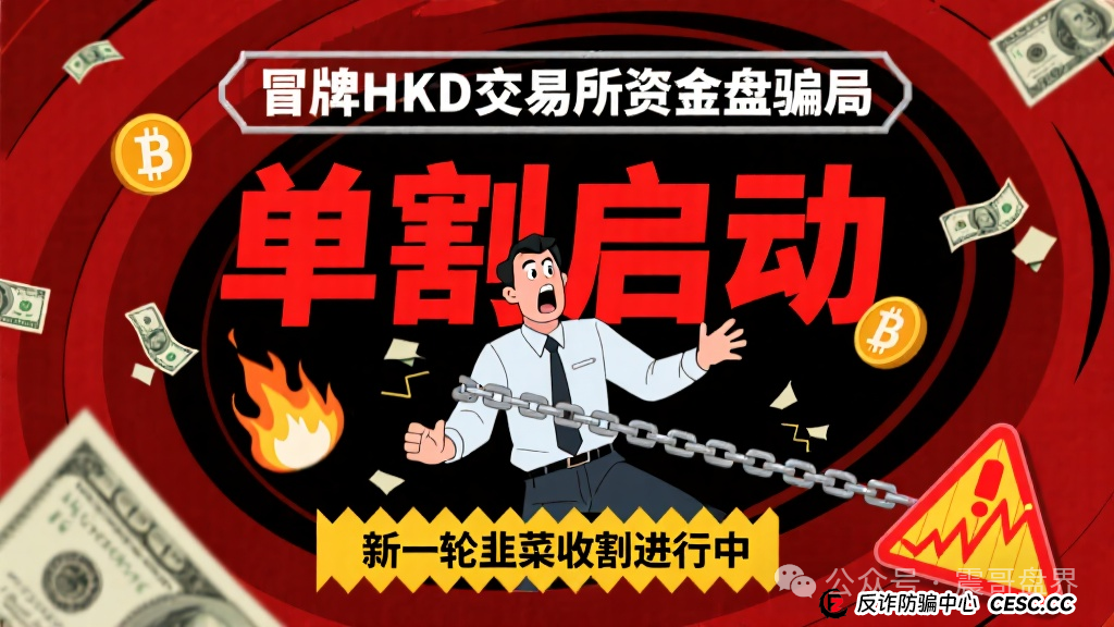 冒牌HKD交易所资金盘骗局,已经开始单割,一轮圈韭菜盘 冒牌HKD交易所资金盘骗局,已经开始单割,一轮圈韭菜盘