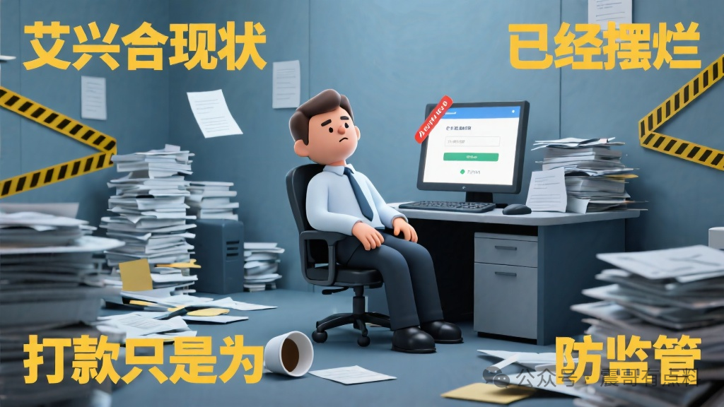 艾兴合现状：已经摆烂，打款只是为了防监管