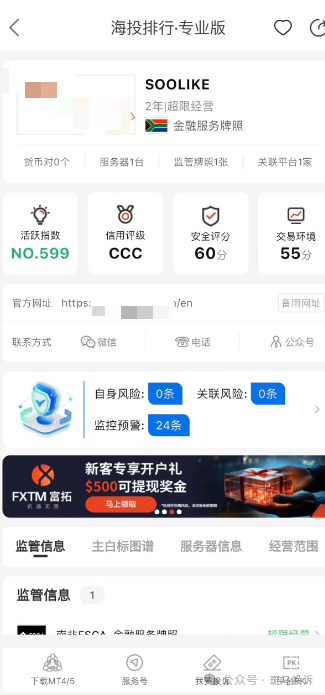 SOOLIKE平台出金风波！用户控诉这家外汇平台：账户冻结，60天后才退款？6000美金何时能到