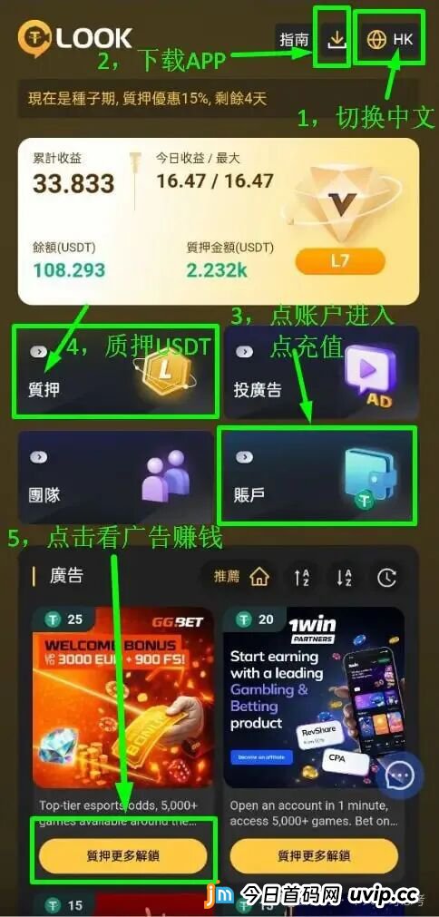 链信、趣分类之后，又一个“看广告”资金盘LOOK正在狂奔