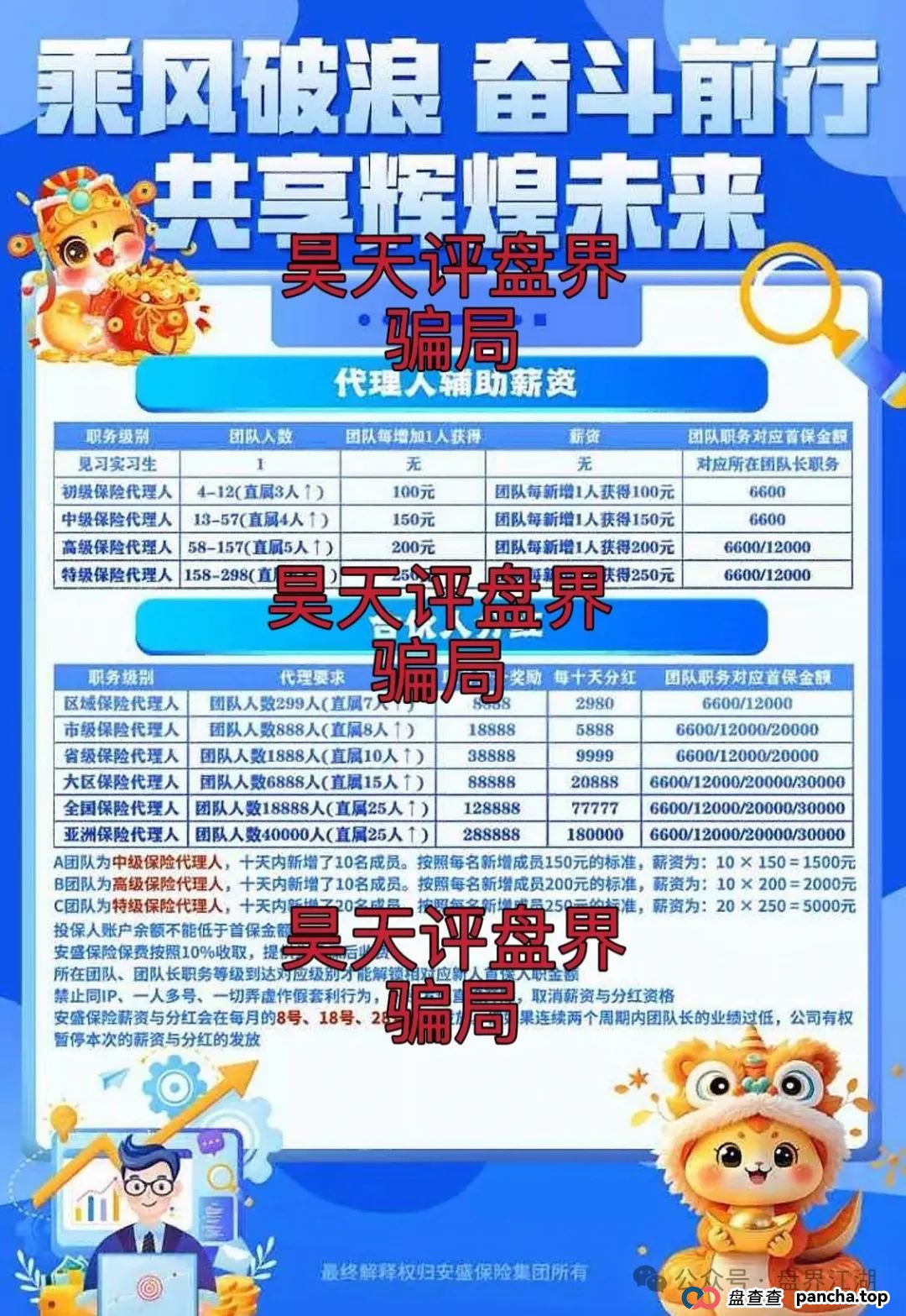 安盛保险集团又一个冒充正规公司的跟单类资金盘骗局,高度预警,看见一定要远离!