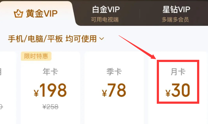 低价卖影视会员  有小伙伴月入5万+  发个朋友圈赚个200+ 爱奇艺会员项目