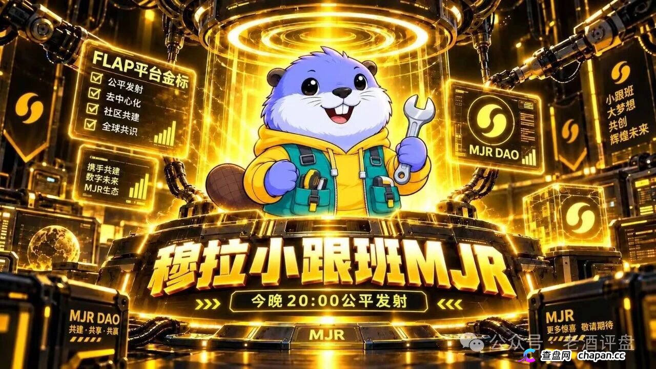 紧急预警!MJR底牌曝光:顶着“社区公平发射”的头衔,干着无锁仓全流通的割韭菜勾当!
