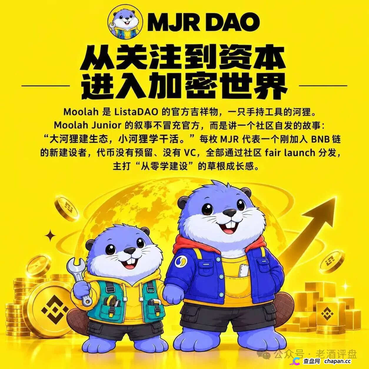 紧急预警!MJR底牌曝光:顶着“社区公平发射”的头衔,干着无锁仓全流通的割韭菜勾当!