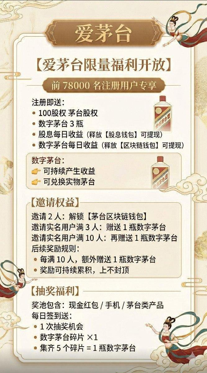 爱茅台0撸实名正反,每天签到可以抽现金。(2) 爱茅台0撸实名正反,每天签到可以抽现金。(2)